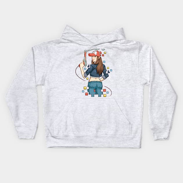 Zap me? Zap You! Kids Hoodie by Fenomeno